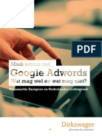 Google Adwords, Wat Mag Wel en Wat Mag Niet?