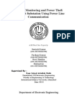 Remote Monitoring and Power Theft Control Using PLC