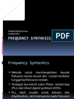 Frequency Synthesis Design