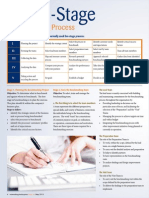 Benchmarking Process: I II III IV V