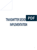 Transmitter Design and Implementation