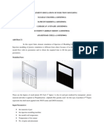 Injection Moulding Fem Report