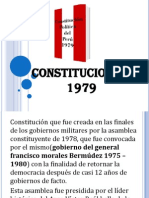 Constitucion de 1979-Derecho Constitucional Peruano