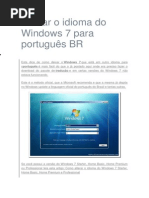 Tutorial Idioma Portugues Br