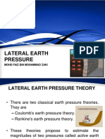 Lateral Earth Pressure