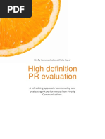 Download Firefly Communications PR Evaluation White Paper by Firefly Communications  SN248905004 doc pdf