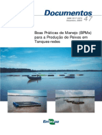 187 Manual Embrapa Boas Praticas Para Criacao de Peixes Em Tanque Rede