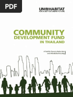 Download Community Development Fund in Thailand by United Nations Human Settlements Programme UN-HABITAT SN24890773 doc pdf