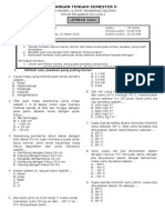 Soal Fisika UTS Sem II SMAN 12 Kelas X