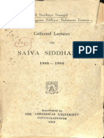 Collected Lectures On Shaiva Siddhanta - Annamalai - Part1
