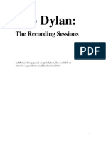 Bob Dylan: The Recording Sessions