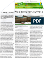 Nedeljski Dnevnik - Prva Lastovka Med EKO Hoteli