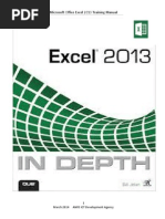 Excel 2013 