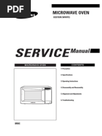 Download Samsung Microwave Model CE2733R Service Manual by plymplan SN248926708 doc pdf