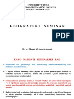 Geografski Seminar - PREZENTACIJA(1)