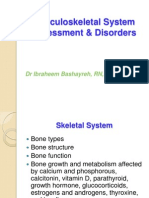 Musculoskeletal System Lecture 3