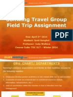 sunwing travel group assignment docx