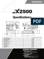 EX 2500 Especificaciones Tecnicas