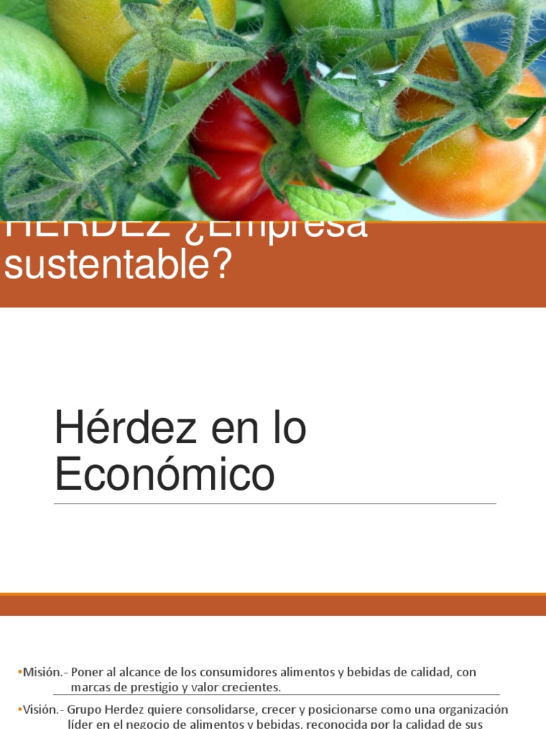 Sustentabilidad en Grupo Herdez | PDF | Degradación ambiental | Agua