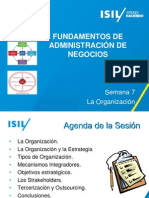 Semana 7 La Organizacion