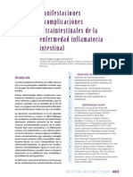 34 Manifestaciones y Complicaciones Extraintestinales de La Enfermedad Inflamatoria Intestinal