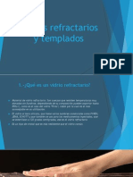 Vidrios Refractarios y Templados