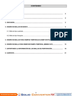 Manual de Diseño de Mallas de Perforación en Open Pit Con Minesight