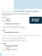 Cómo Calcular La Desviación Estándar en Datos No Agrupados: Unidad 2. Estadística Descriptiva