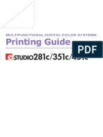 Toshiba E-Studio 451c Service Manual Printing Guide