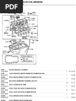 11-05 Cylinder Block Diagram, 11 - 1998 Toyota Avensis