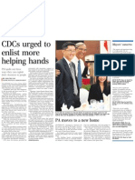 CDCs urged to enlist more helping hands, 30 Jun 2009, Straits Times