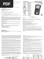 Download Test-Um Resi-Tester TP300 User Manual by satra SN2489488 doc pdf