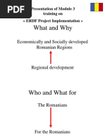 What and Why: Economically and Socially Developed Romanian Regions