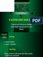 Taeniasis Solium: Tropical and Infectious Disease Child Health Department FK USU Medan