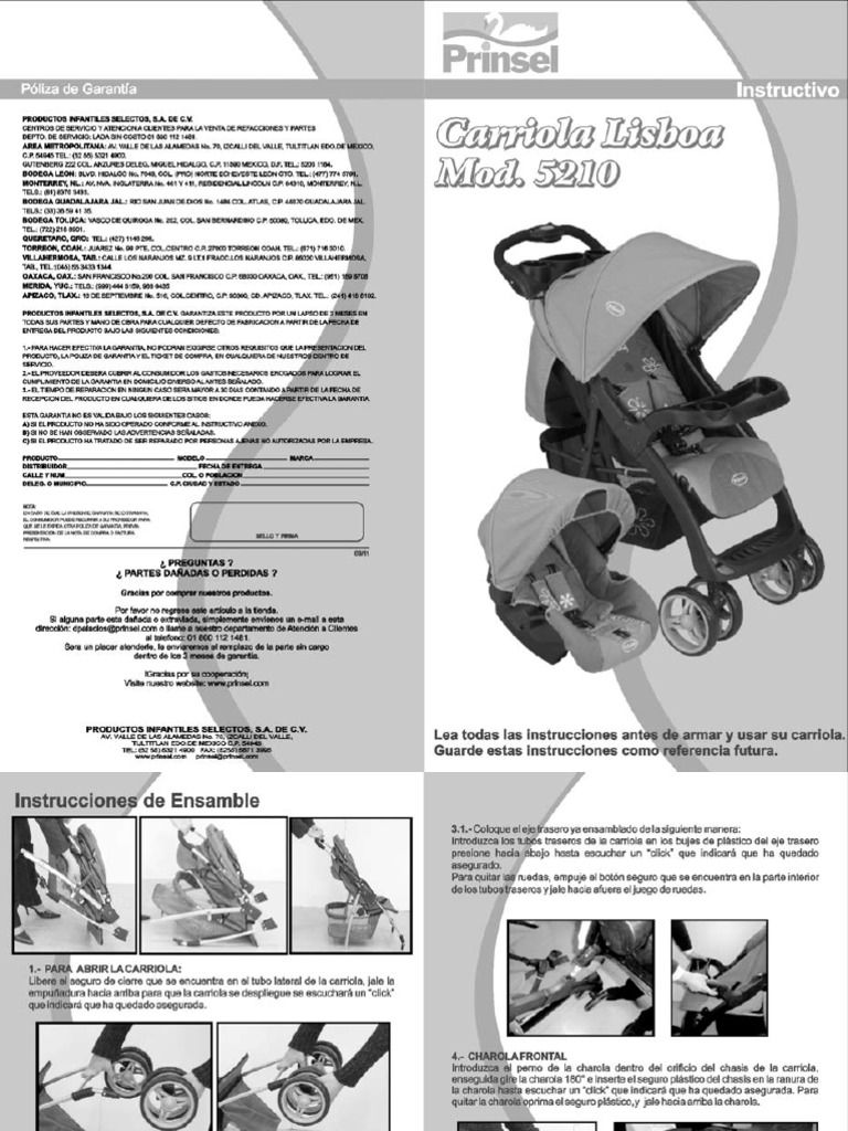 triciclo giro prinsel instructivo