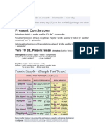 Present Continuous: Pasado Simple - (Simple Past Tense)