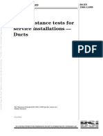 BS 1366-1-1999 Fire Resistance Tests For Service Installations - Ducts