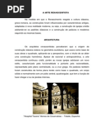 A Arte Renascentista