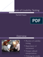 the essentials of usability testing