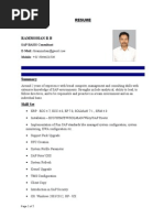 Rammohan BASIS Resume