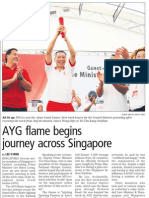 Asian Youth Games Torch Relay Kicks Off, 29 Jun 2009, Business Times