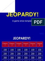 Jeopardy Communicating Today