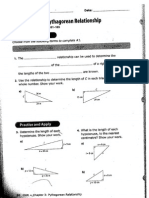 using the pythagorean relationship