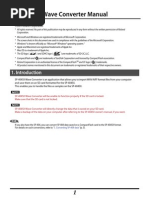 SP-404SX Wave Converter Manual