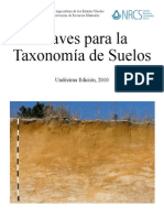 Claves taxonomicas suelos USDA