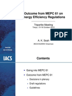 2.2 - IACS - Tripartite-Outcome MEPC 61 On EE - 2