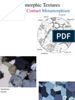 Texturas en Rocas Metamorficas