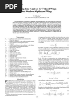 JoA Vol41 No1 Lifting Line Analysis For TwistedWings and Washout OptimizedWings