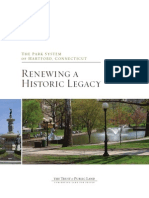 The Hartford Parks System: Renewing A Historic Legacy