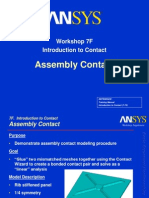 Assembly Contact: Workshop 7F Introduction To Contact